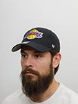Бейсболка 47 BRAND арт. K-MVP12WBV-BKB Los Angeles Lakers NBA (черный)